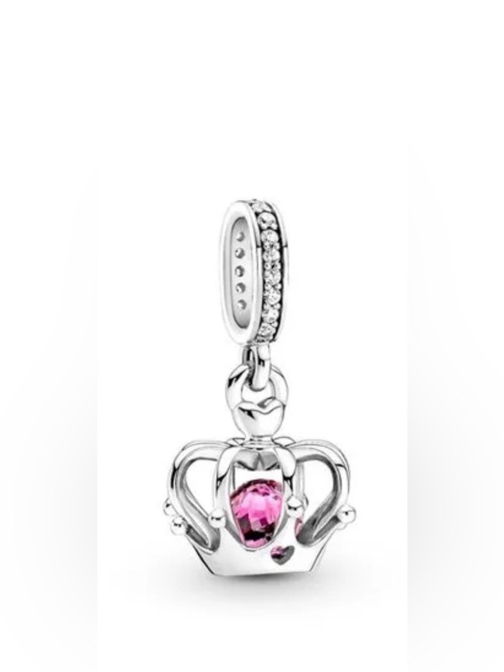 PANDORA 790231C01 Crown sterling silver dangle